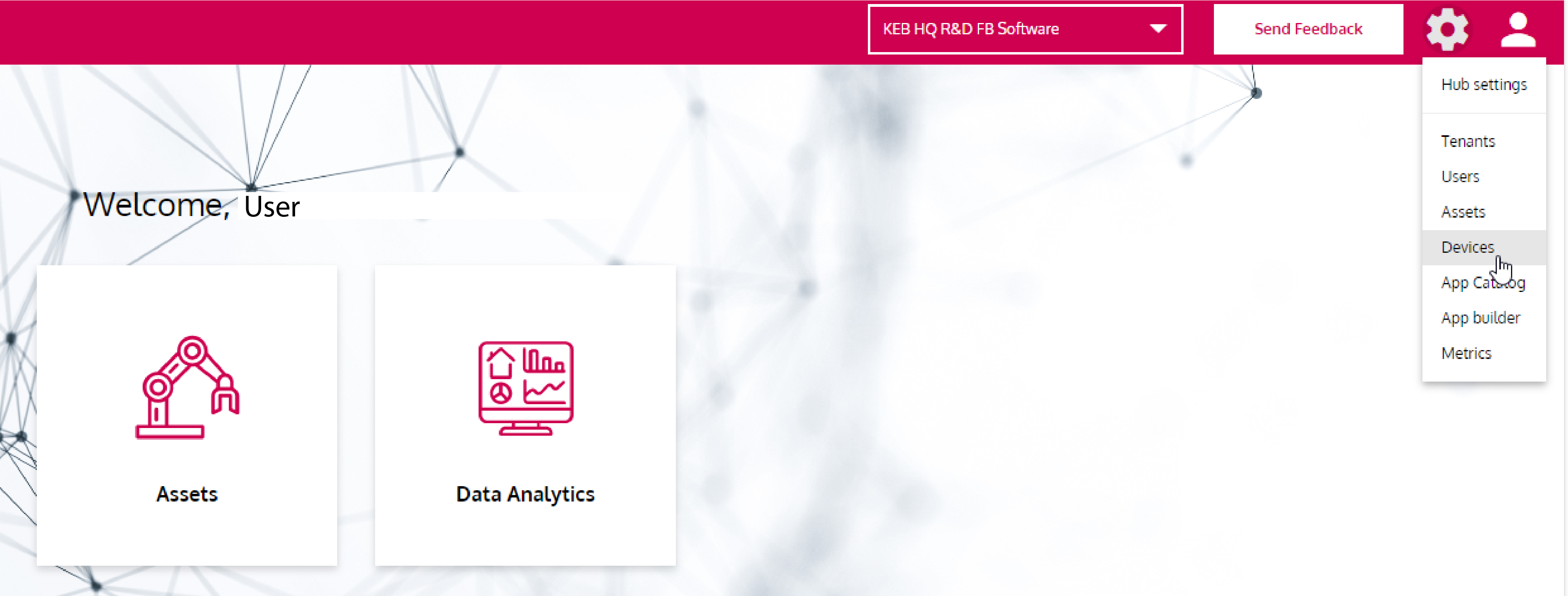 Geräteliste aufrufen