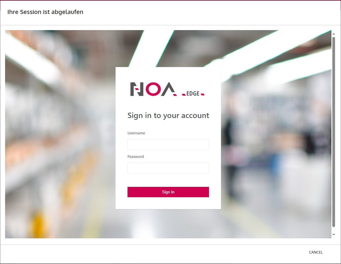 Automatischer Logout