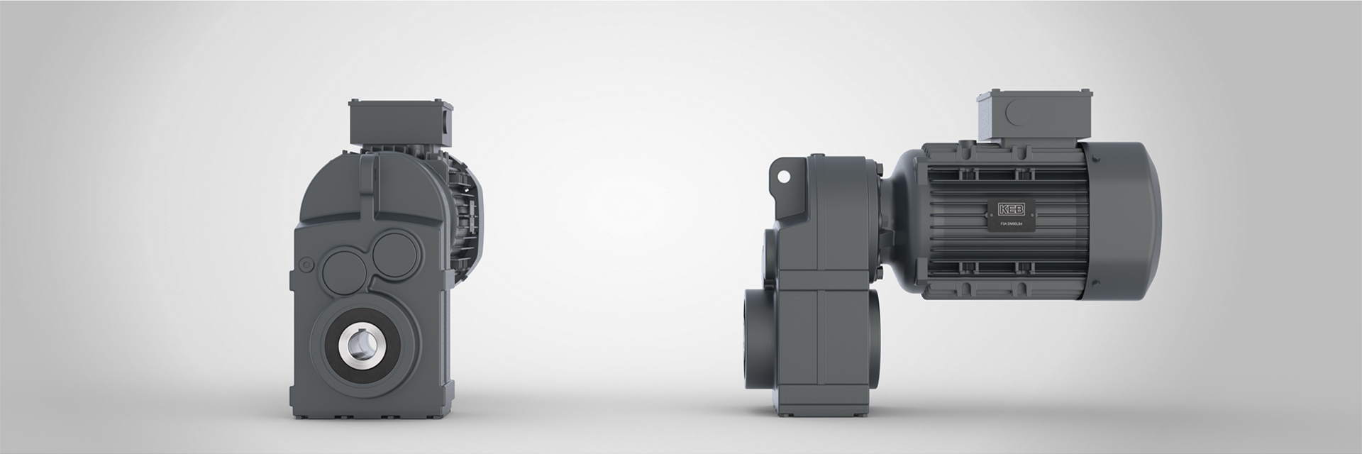 Portfolio shaft mounted gear units and helical geared motors „F“