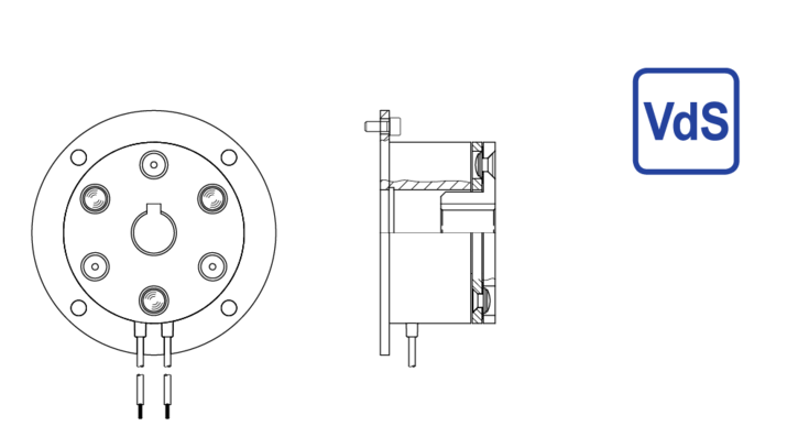 VdS-Zertifizierung der Elektromagnetische Bremse COMBINORM B