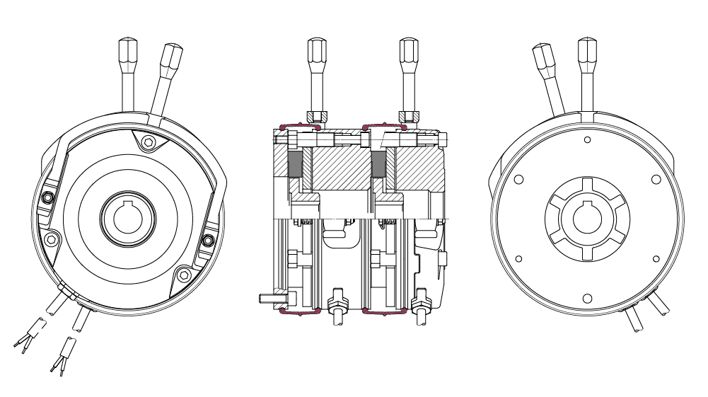 Keb bremsen kupplungen combistop 38 d staubschutzring Keb bremsen kupplungen combistop 38 d staubschutzring