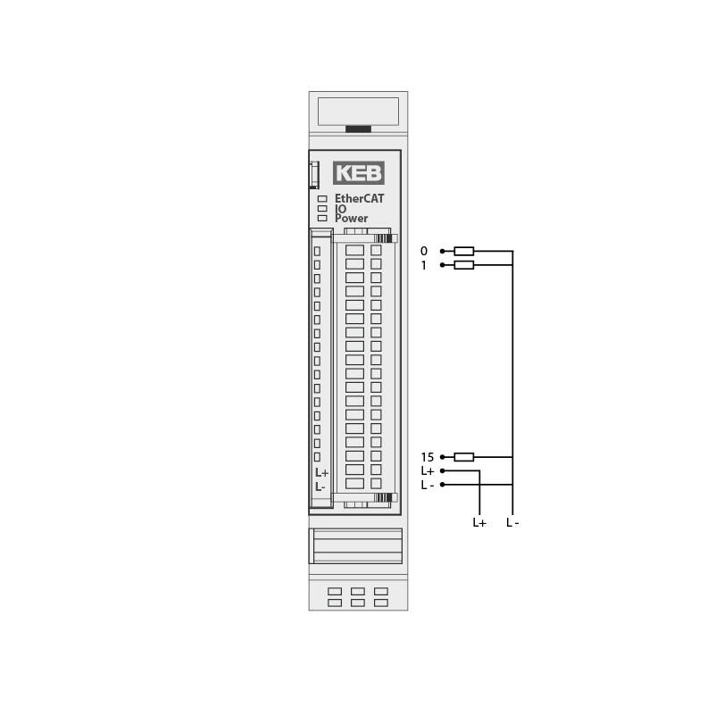 Keb control automation ethercat outputs d016 500a 800