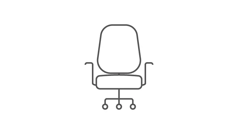 Icon for office chair