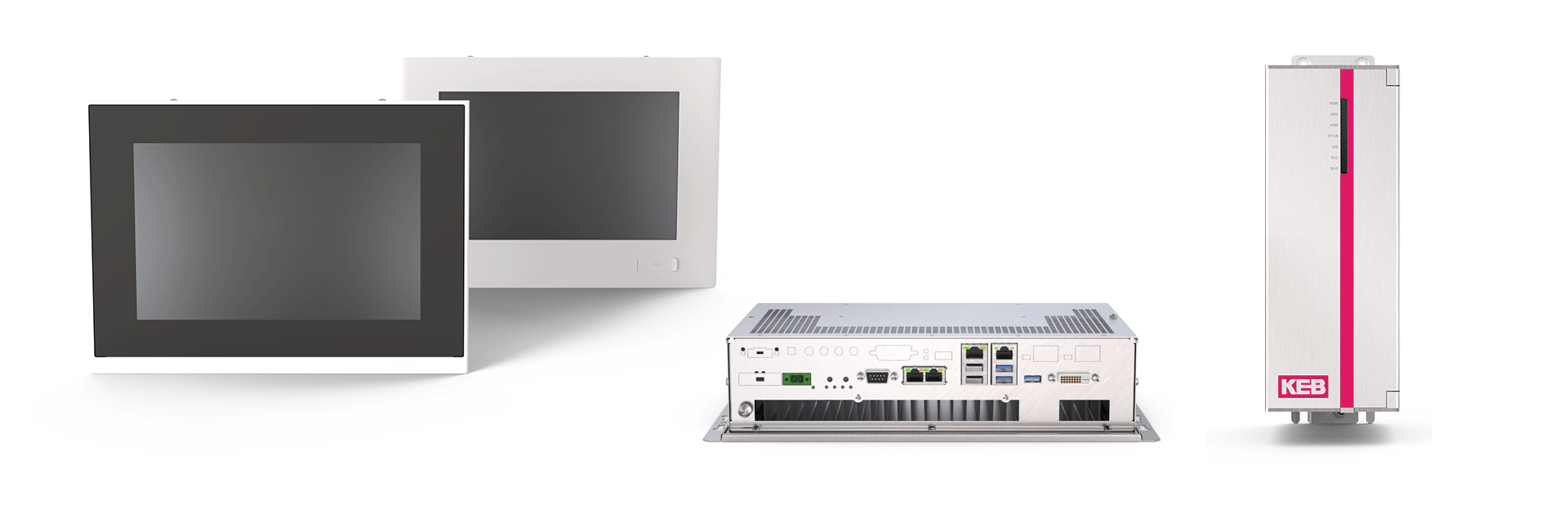 Industrial PC C6 P34 in Panel, Box and Book Mount designs