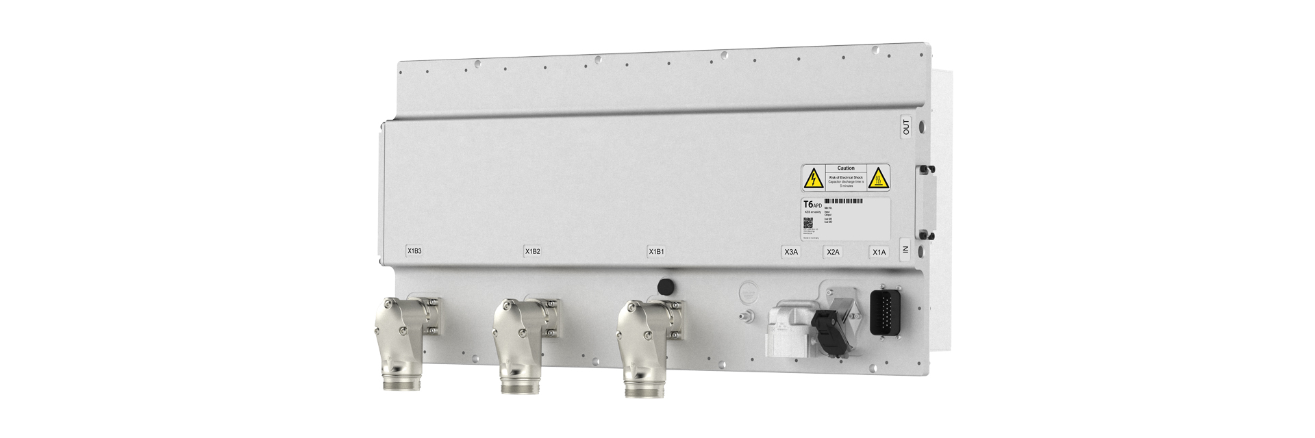 Modulares Wechselrichtersystem T6 APD in der Systemkonfiguration C – 3-IN-1