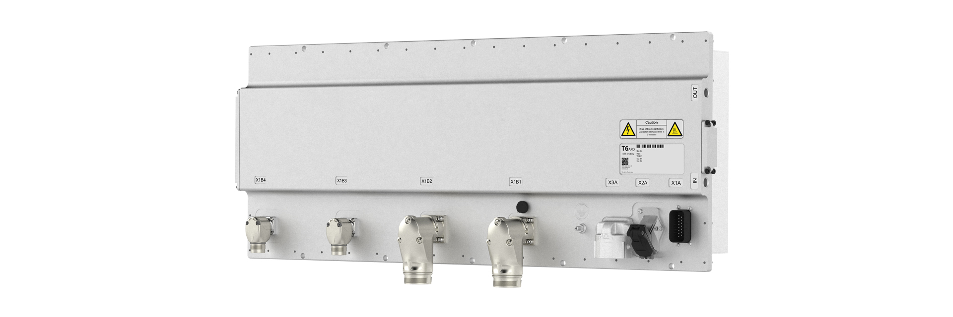 Modulares Wechselrichtersystem T6 APD in der Systemkonfiguration D – 4-IN-1