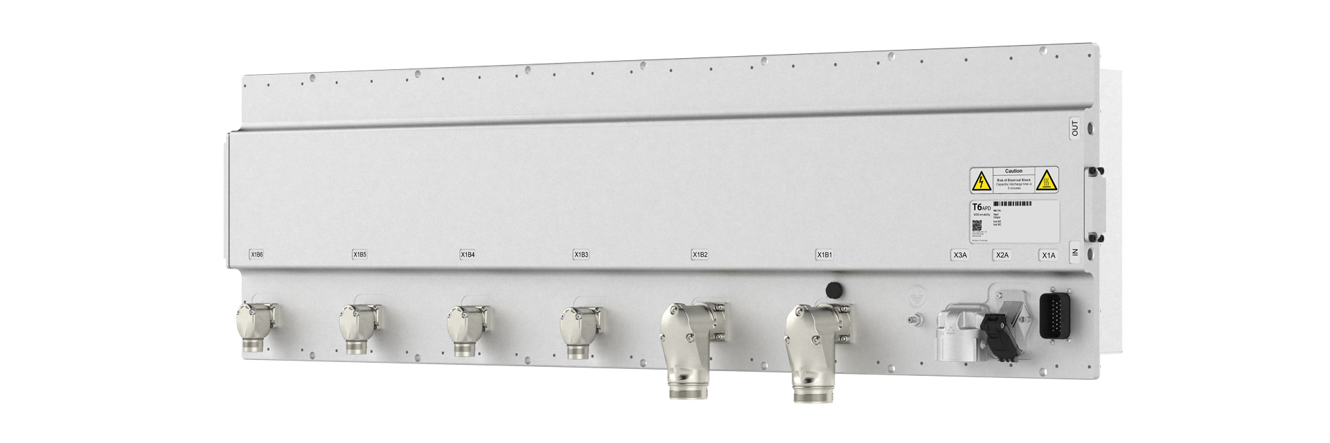 Modulares Wechselrichtersystem T6 APD in der Systemkonfiguration F – 6-IN-1